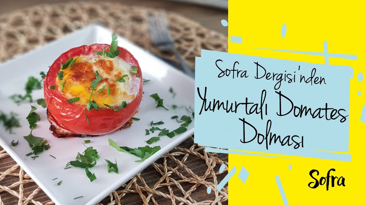 Yumurtalı Domates Dolması | Kahvaltılık Tarifler Yumurtalı Domates Dolması | Kahvaltılık Tarifler