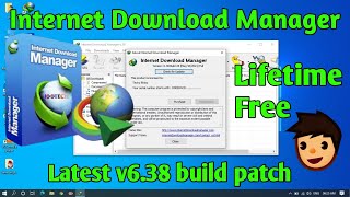 IDM 6.38 Build Patch Free Download | Register Key  | [Latest Version] 100% Lifetime