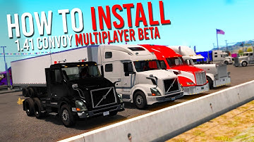 How to Install ATS Experimental Beta 1.41 and Multiplayer Convoy