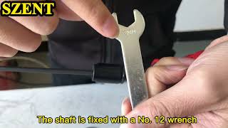 How To Install The Extension Gun Head With The Szent Gas Rivet Nut Tool