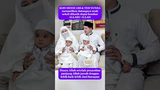 Koh Denis Lim & his wife Teh Yunda with their twins #kohdennis #ustadzdennislim #shorts