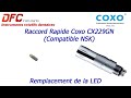 Remplacement de la LED pour le raccord rapide Coxo compatible NSK