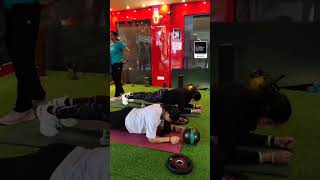 core workout with partner✨#plank #dailyfitnessgoals #fitlife