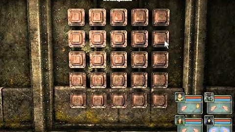 Grimrock wall buttons with new positions.