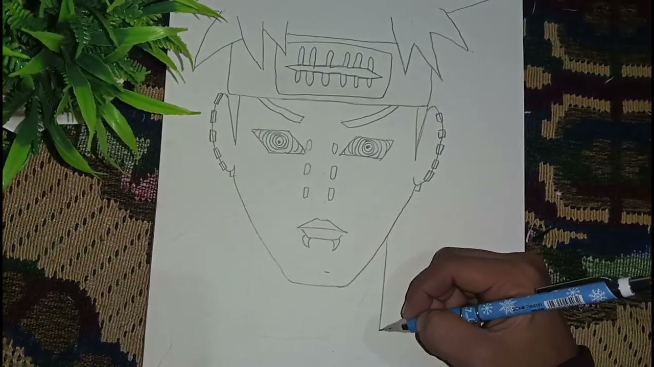 How to draw |tanjiro Sketch my first video like and subscribe 🤗