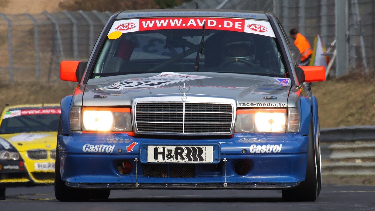 Mercedes Benz 190 Evo II NLS VLN 6.Lauf 2008 Nürburgring Nordschleife race-media.tv Onboard Classix