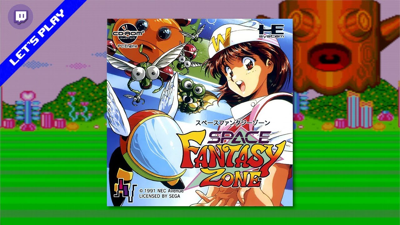 Rediff Let S Play Space Fantasy Zone Pc Engine Cd Youtube