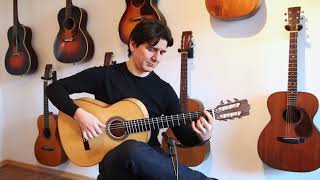 Francisco Munoz Alba 2014 - outstanding flamenco guitar - awarded luthier from Granada