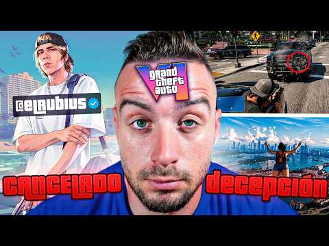 Reacción GTA VI: será HISTÓRICO (Lucía va a ser carne de paj...) + RUBIUS cancelación MI OPINIÓN
