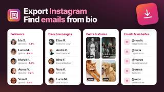 Instagram Scraper & Email Finder: Find Creators, Get Emails & Engagement Rate (FREE tool)