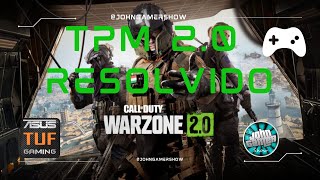 TPM 2.0 Resolvido no Warzone Bios Asus