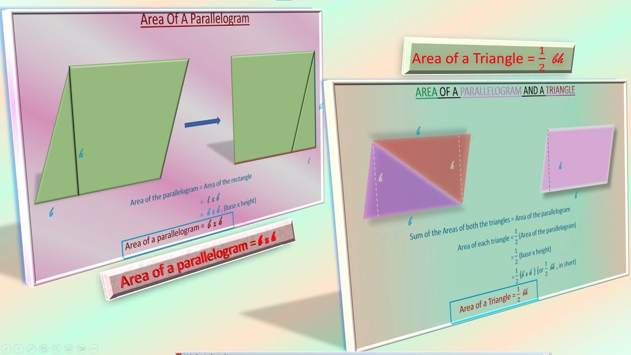 Area Of A Triangle NCERT CBSE Class 7th Maths YouTube Area of a triangle ncert cbse class 7th maths youtube