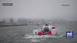 Search underway for missing submersible in the North Atlantic