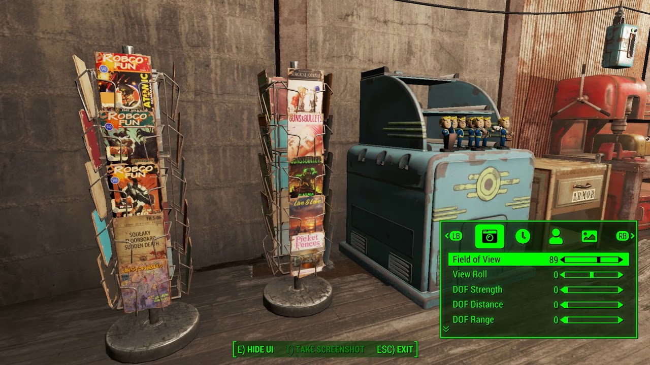 Моддер работает над фоторежимом для Fallout 4 как в Fallout 76 — скриншоты