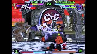 MvC2: Malek - Storm FS Combo to Crossup Double Overhead to LS 75% Sequence .:5.31.26:.