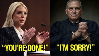 Pam Bondi Exposes Corrupt Judge in Court – Minutes Later, He’s Taken Away in Handcuffs!