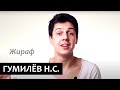 Николай Гумилев "Жираф"  (исполняет Иван Щеглов)