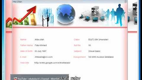 Visual Basic Database with Access 2007