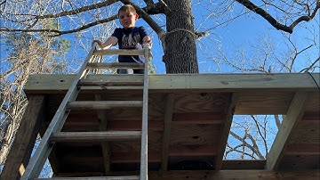 How To Build A Treehouse ( Part#1 )