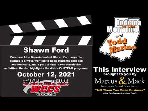 Indiana in the Morning Interview: Shawn Ford (10-12-21)