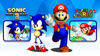 The 1996 Rivalry: Sonic Robo Blast 2 vs. Super Mario 64