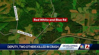 Wilkes County deputy and two others killed in Red White and Blue Road crash