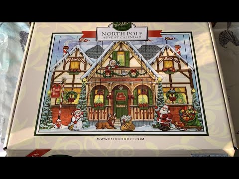 Fortnum And Mason Large Wooden Christmas Tree Advent Calendar 