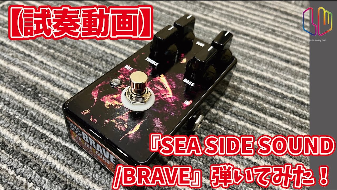 試奏動画】『SEA SIDE SOUND / BRAVE』弾いてみた！ - YouTube