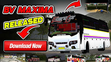 BV Maxima | Free mod | Released | Download Now | Bussid mod