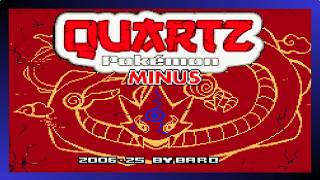 New Completed Pokemon Quartz Minus Gba RomHack Of Pokemon Ruby