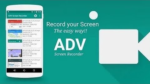 Complete tutorial on the features of ADV screen Recorder #advscreenrecorder #videorecorder #android