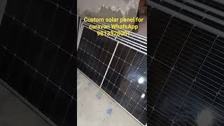 solar panel for caravan rv motorhome firstindian #automobile #electrical van tour #motorhomers