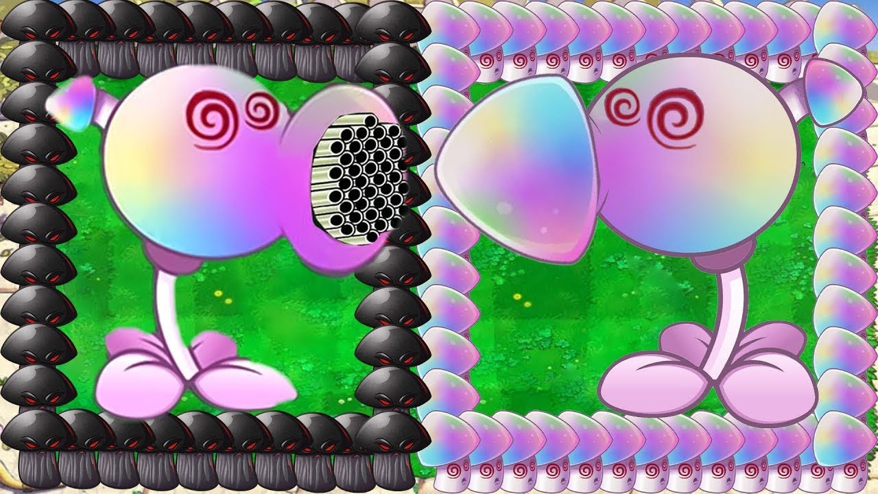 Hypno Peashooter X Hypno Gatling Pea Attack Giga Zomboss vs Gargantuar - Plants vs Zombies Hack