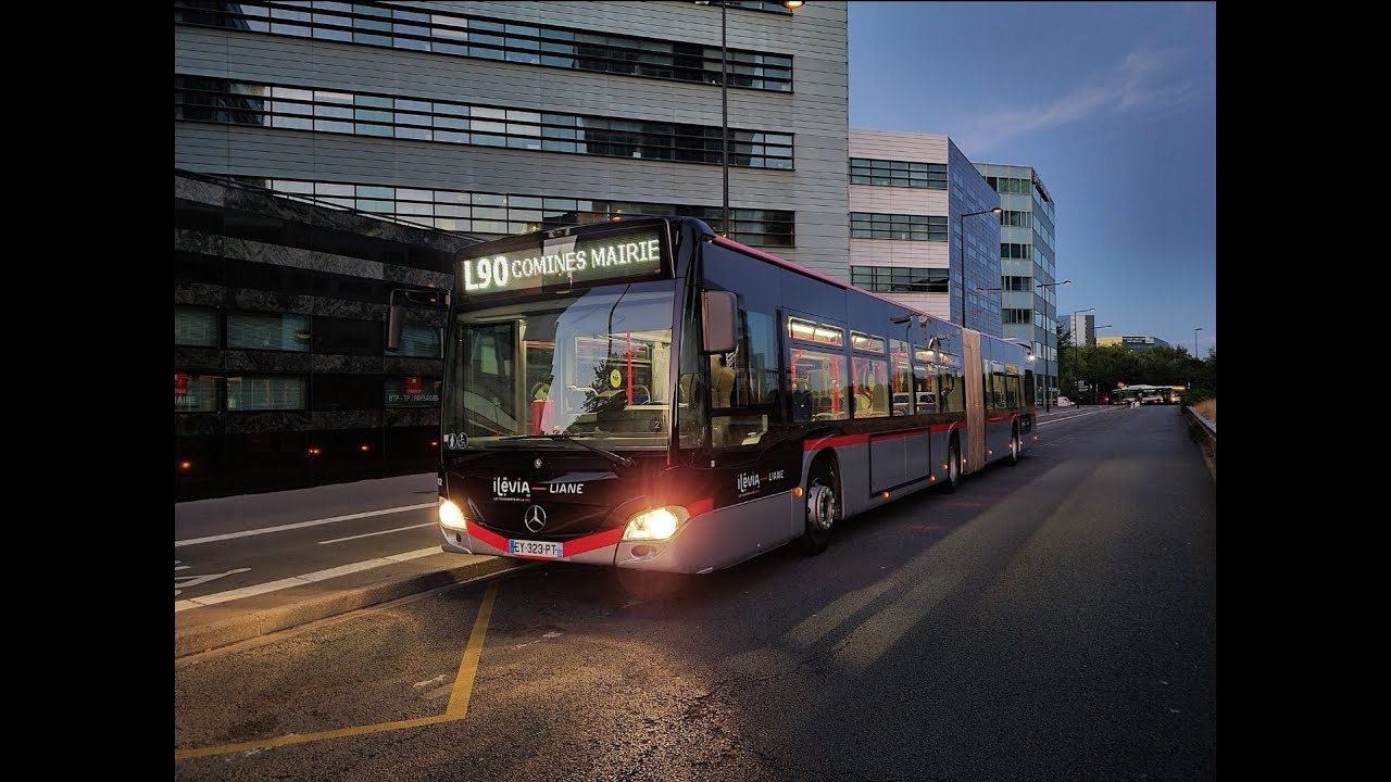 Ilevia - Liane 90 - Comines Mairie