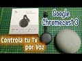 Google Chromecast 3 - Controla tu Tv por Voz - Integracion Total con Google Home Mini