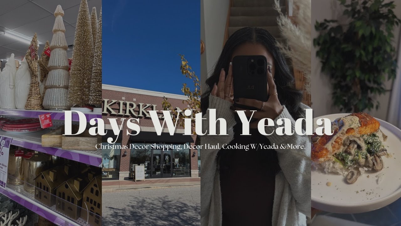 День из жизни | Покупки рождественских украшений, подборка декора, приготовление блюд для Pintere...