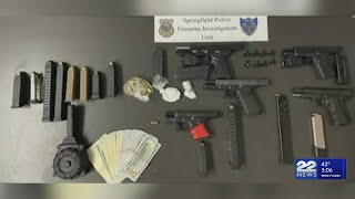 Five firearms, large amount of ammunition seized from Plainfield Street home in Springfield