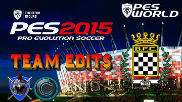 PES 2015 KIT EDITING - Step By Step Guide for BOAVISTA