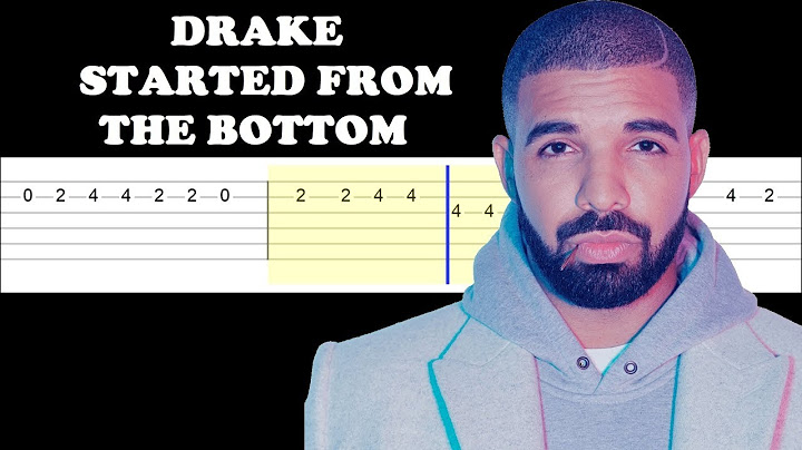 Started From The Bottom Guitar version - Guitar performance video thumbnail