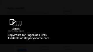 Overview of CopyPasta for Pagelines DMS
