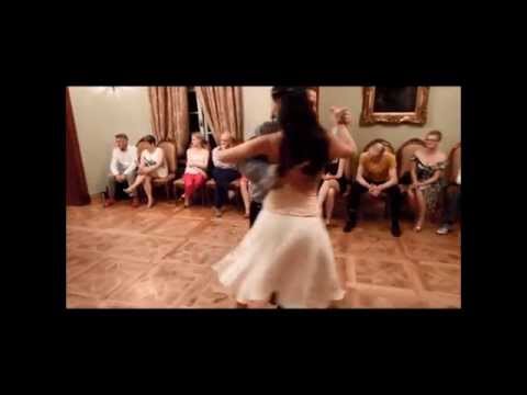 Luiza Almiron, Gonzalo Alonso & Mariel Robles, Marcelo Almiron, teacher's tango show Pacoltowo 2014)