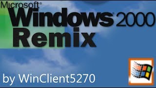 Song using only sounds from Windows 2000/ME - a remix