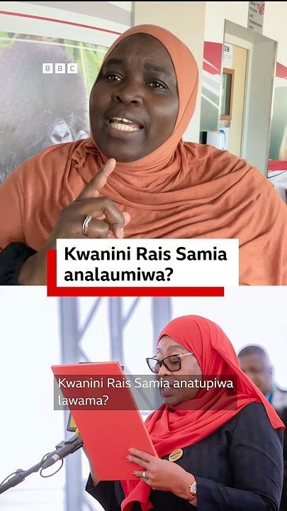 Why is President Samia being blamed?