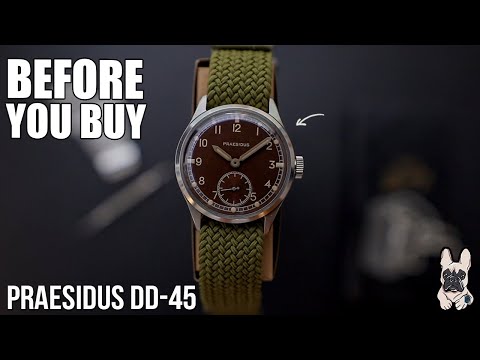 A Modern Tribute to WWII Watches - Praesidus Type A11 DD-45 Review