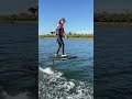 Water surfing is so cool#rushwave #Surfing #hydrofoil #electrichydrofoil
