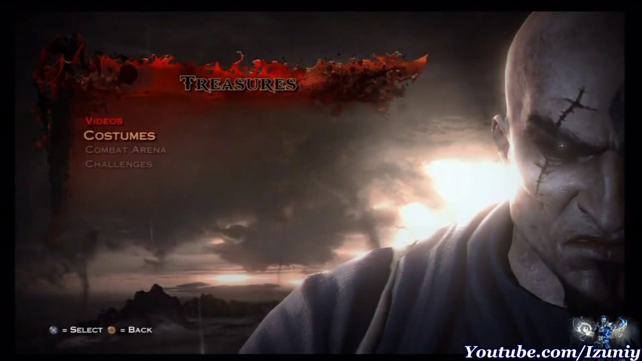 God Of War 3 Kratos All Alternate Costumes Armor Youtube