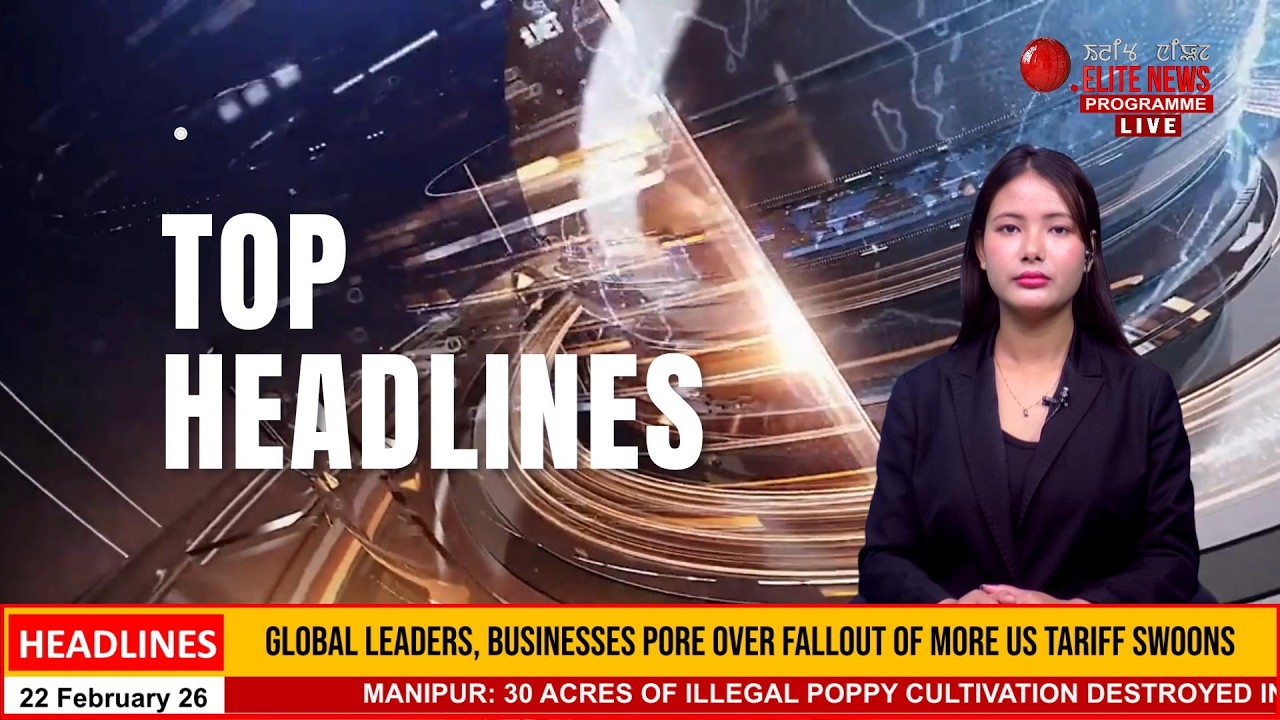 ELITE TV 3:00 PM MANIPURI TOP HEADLINES | 3rd March 2026 ELITE TV
