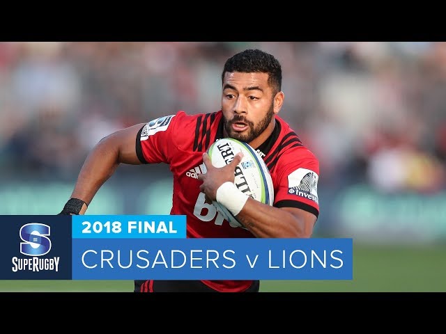 HIGHLIGHTS: 2018 Super Rugby Final: 
Crusaders v Lions