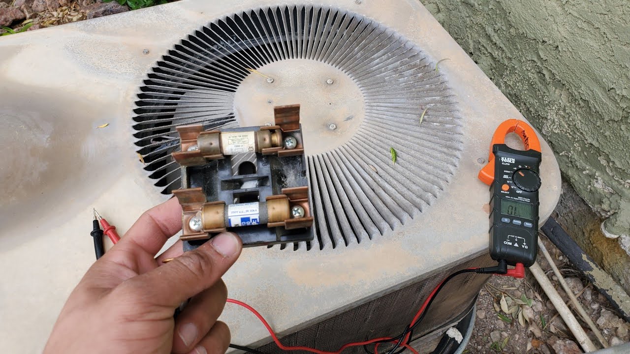 AC Not Working. Troubleshoot Condenser YouTube