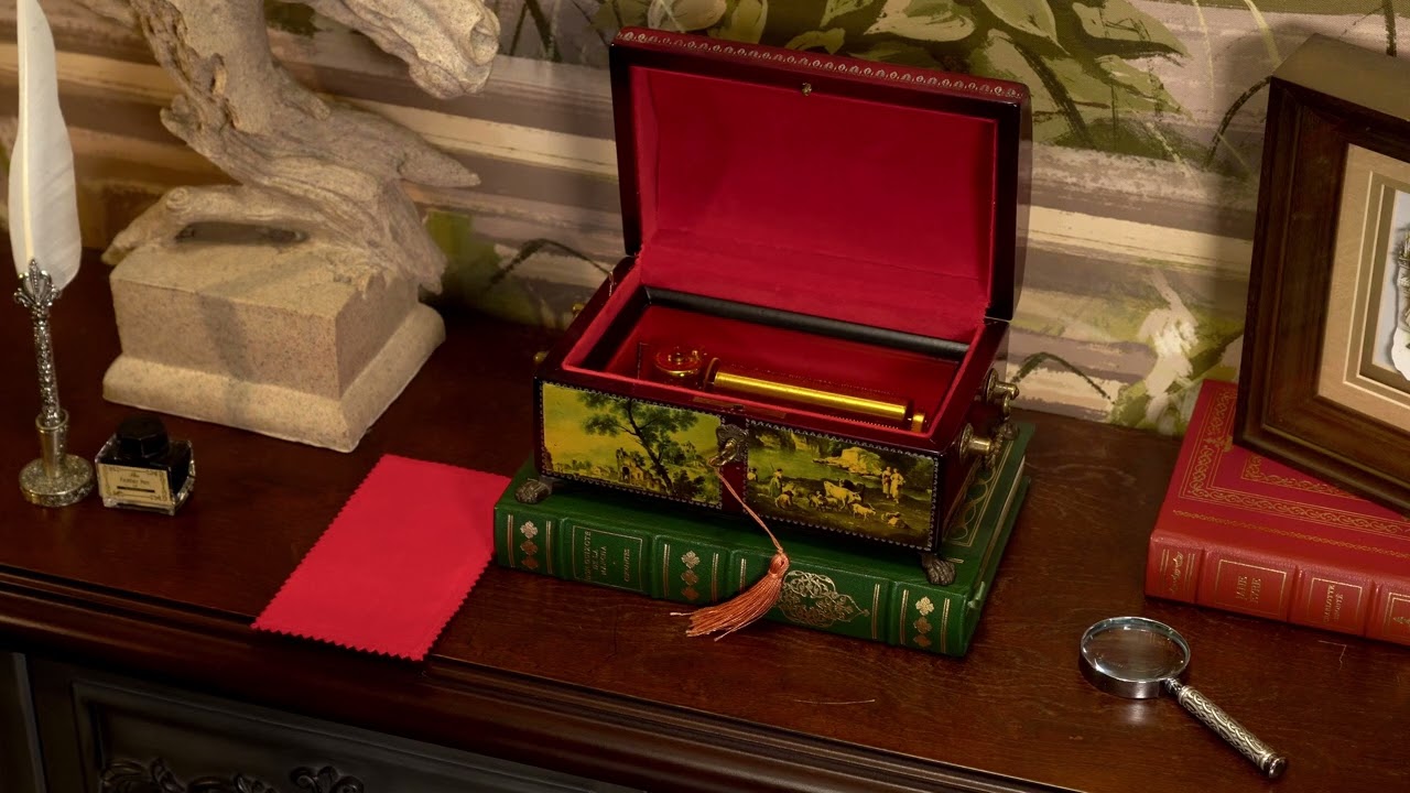 Jewelry Music Box By Reuge 50notes 